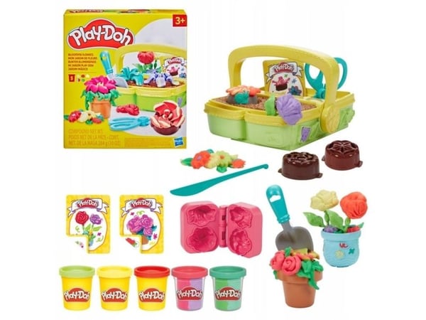 Play-Doh Blooming Flowers Playset