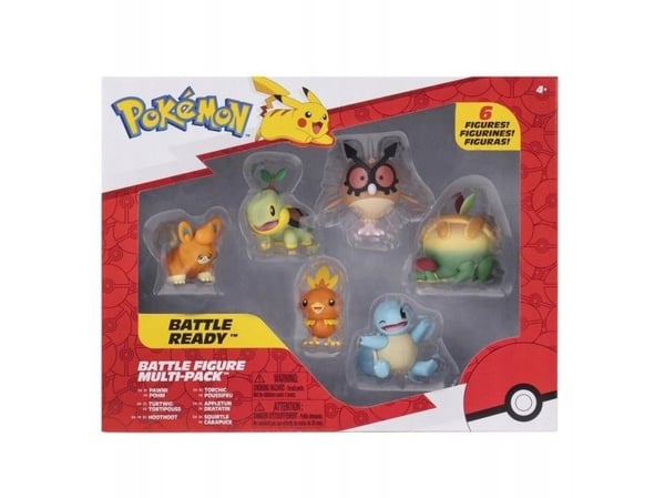 POKEMON BATTLE FIGURE 6 PK