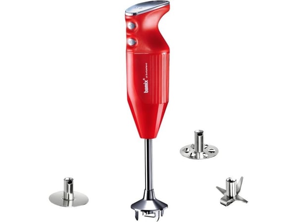 Bamix Prime, Upotettava sekoitin, 250 W, Punainen