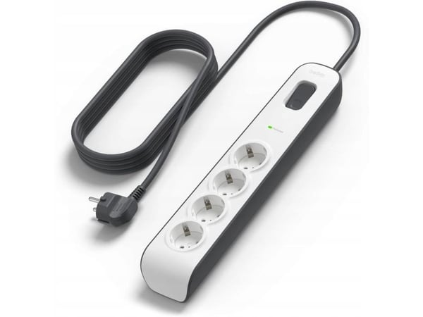 Belkin - Effektband - AC - utgångskontakter: 4