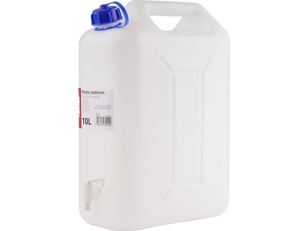 AMiO plastkanne/vanntank med kran 10 l amio-03202