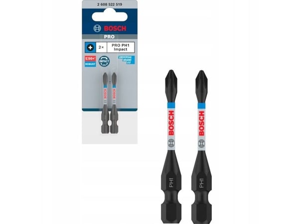 BOSCH IMPACT-bits 50 mm PH1 (2 st)