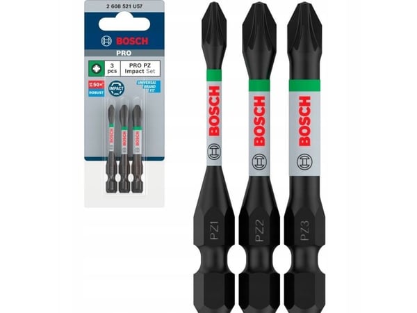 Bosch PRO PZ skruvbits Impact Set