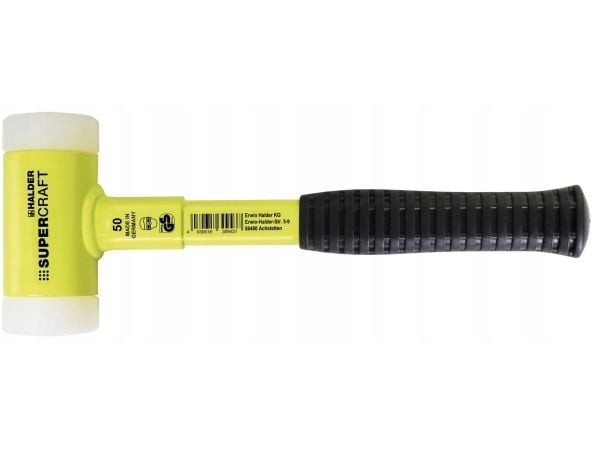 Halder SUPERCRAFT soft-face mallet 60 SUPERCR yellow Grip