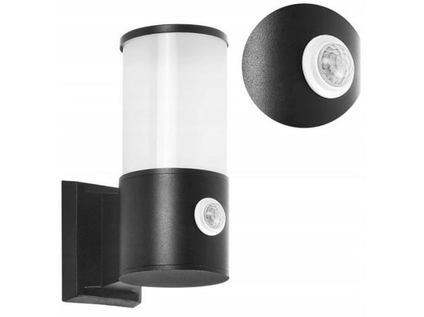 Philips DALIA utendørs vegglampe med bevegelsessensor E27 maks. 15W IP54 svart