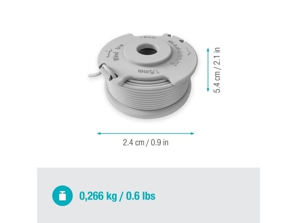 Gardena Trimmerspiral 1,6 mm for EasyTrim 25/18V