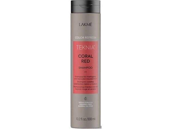 LAKME_Teknia Refresh Coral Red Shampoo shampoo for hår farget i røde nyanser 300ml