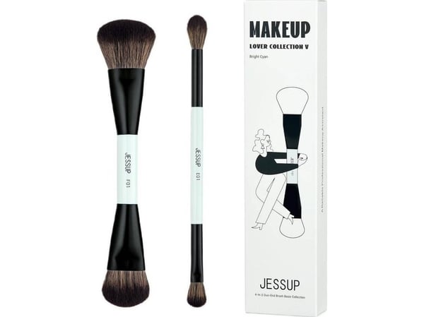 JESSUP_SET Duo-End Brush med to T502 sminkebørster