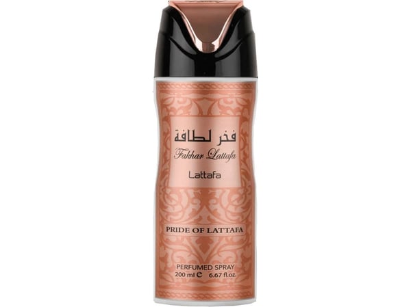 Lattafa Pride Fakhar Rose Deodorant VAPO 200 ml (kvinne)