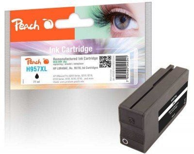 Peach PI300-934, Sort, 77 ml, 1 stykker, 3645 sider, Enkeltpakke