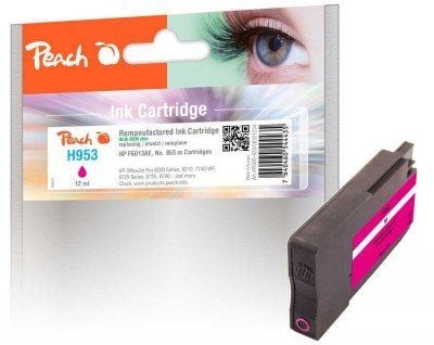 Peach PI300-923, Standard utskriftsproduksjon, Fiolblå, 12 ml, 1 stykker, 875 sider, Enkeltpakke