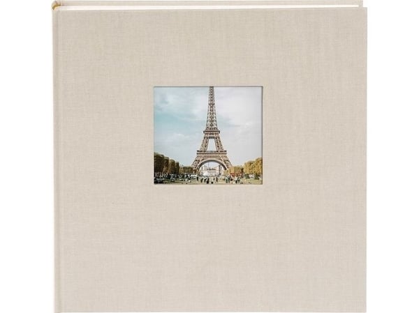 Album GOLDBUCH 27723 Bella Vista sandgrau 30x31 / 60 sider, hvite ark