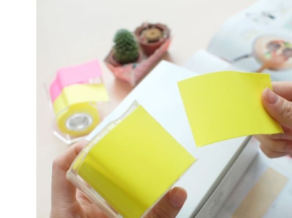 Note Roll Extra Sticky 50x10mtr, Gul Neon