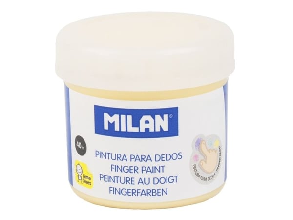 Milan Fingerfärg Pastell 40 ml 6-pack