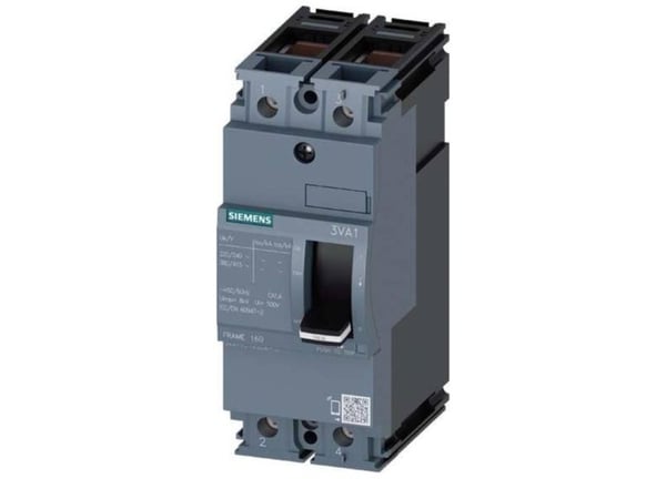 Siemens 3VA1120-5ED26-0AA0 Strömbrytare 1 st Inställningsområde (ström): 20 - 20 A Kopplingsspänning (max.): 415 V/AC (B x H x D) 50,8 x 130 x 70 mm
