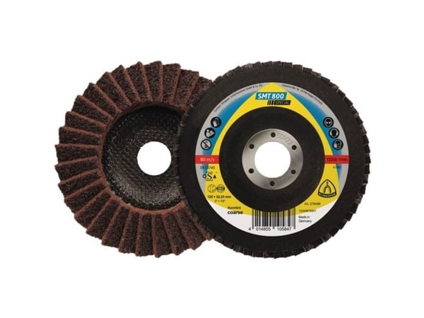 KLINGSPOR SMT800 125 mm medium fiber slipskiva