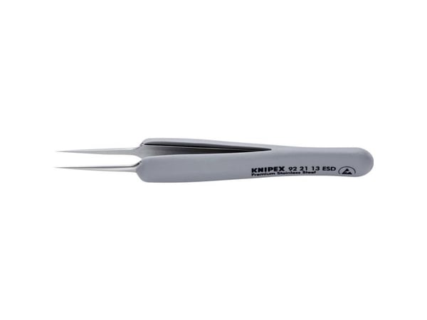 Knipex 92 21 13 ESD ESD Tarkkuuspinsetit Kärki 112 mm