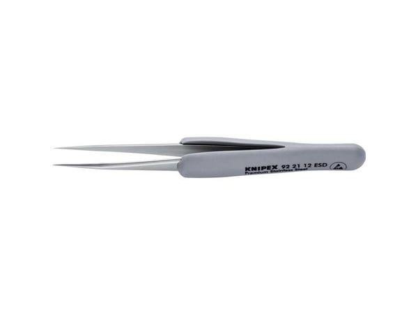 Knipex 92 21 12 ESD ESD Tarkkuuspinsetit Kärki 112 mm