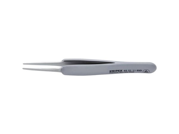Knipex 92 21 11 ESD ESD Tarkkuuspinsetit Kärki 123 mm