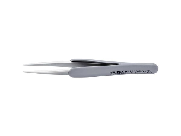 Knipex 92 21 10 ESD ESD Precisionspincett Spets 123 mm