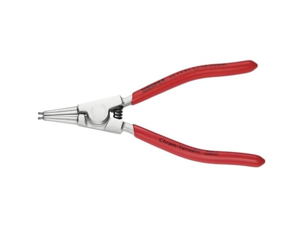 Knipex 46 13 A1, Låseringtang, Kromvanadiumstål, Plast, Rød, 140 mm, 82 g