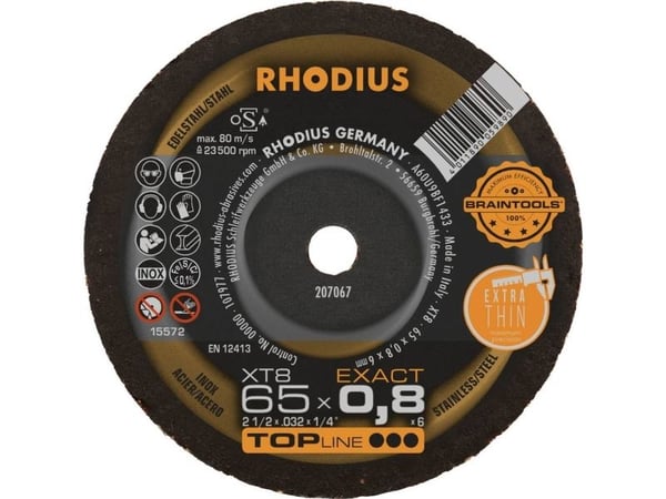 Rhod ius XT8 EXACT MINI 207067 kappskive 50 stk