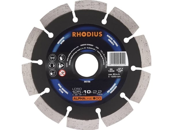 Diamantblad LD50 125mm