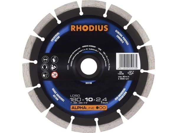 Diamantblad LD50 180mm