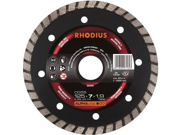 Rhodius DG55 303404 diamantskive 1 stk