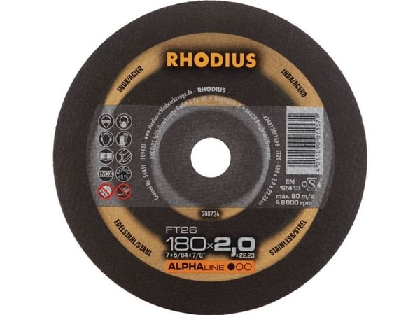 Rhodius FT26 208726 Leikkuukiekkosetti 25 kpl