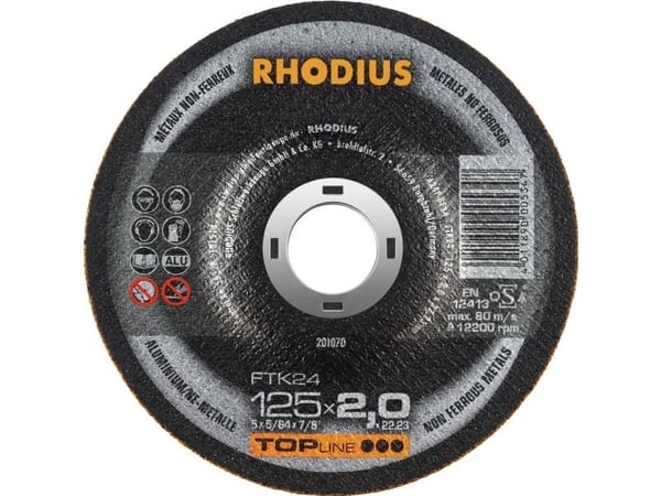 Rhodius FTK24 201070 skärskivset 25 st