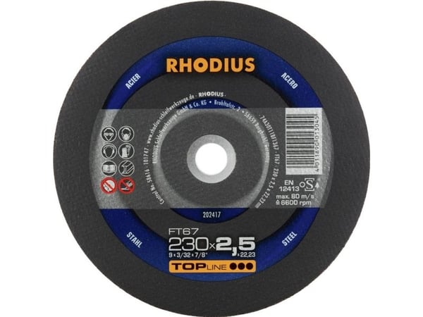 Rhodius FT67 202417 skjæreskivesett 25 stk
