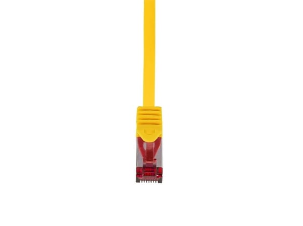 LogiLink PrimeLine - Patchkabel - RJ-45 (han) til RJ-45 (han) - 1 m - SFTP, PiMF - CAT 6 - booted, halogenfri, knastfri - gul