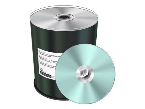 MediaRange CD-R 700MB 80min 52x 100 Cakebox sølv