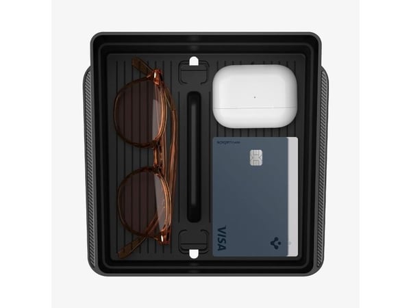 Spigen ACP07409, Armrest console organizer, Bil, Svart, Monokromatiskt, Polykarbonat, 354,36 g