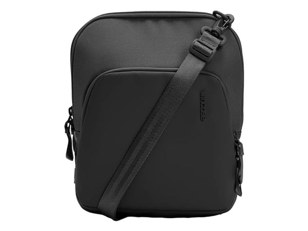Incase INCO400719-BLK, Gutt/Jente, Diagonalt hengende bag, Glidelås, Sort, Monokromatisk, Sort