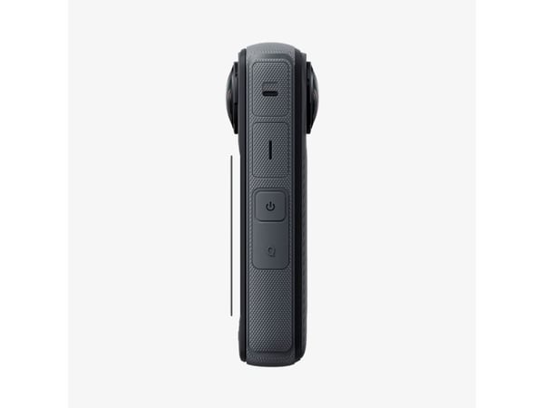 Spigen Glas.tR SLIM, Sort, Gjennomsiktig, Insta360, Insta 360 X4, Blank skjermbeskytter, 9H, Ripebestandig