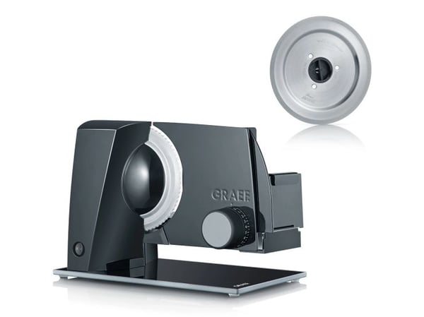 Graef STYLE TWIN S12022, Elektrisk, 2 cm, Svart, Metall, 22,5 cm, 17 cm