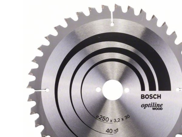 Bosch KAP &amp; GERINGSAVKLINGE 250X3,2X30MM 40TDR 40TDR