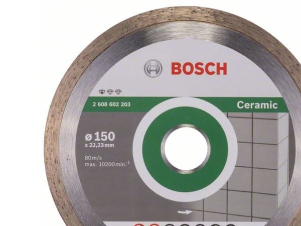 Bosch Standard - Diamantskjæreplate - for keramisk - 150 mm
