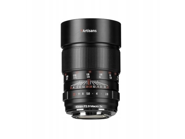 7Artisans 60mm F2.8 Macro 2x-objektiv 2x til Sony E