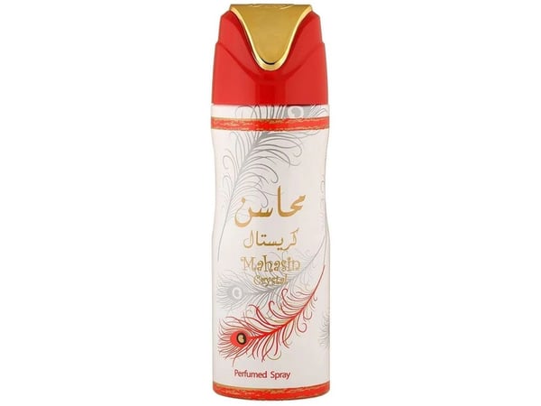 Lattafa Mahasin Crystal Deodorant VAPO 200 ml (kvinne)