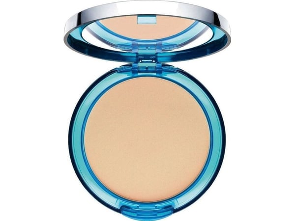 Solbeskyttelsespulverfoundation SPF50 mattende kompakt foundation med høy UVA- og UVB-beskyttelsesfilter 95 Gyllenbeige 9,5 g