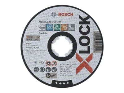 Bosch Rapido Multi Construction ACS 46 V BF - Skjæreplate - for metall, plast, rustfritt stål, keramisk, ikke-jernholdig metall, marmor - 125 mm - ...