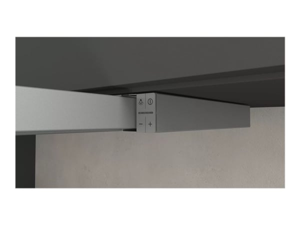 Neff N 50 D46ED52X1 - Panser - teleskopisk - Nisje - bredde: 52.4 cm - dybde: 29 cm - ekstraksjon og resirkulasjon (-) - sølvmetallfarge