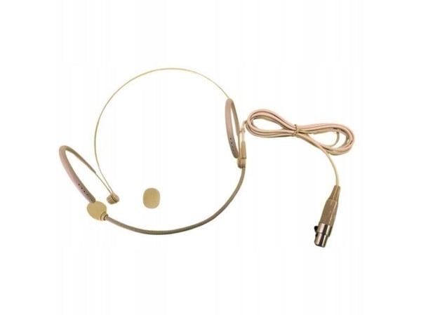 Bitmat DNA LM-09B ljusbeige headsetmikrofon / hörlursmikrofon