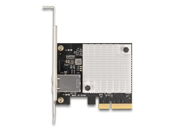 Delock - Nettverksadapter - PCIe 3.0 x4 lav profil - 100M/1G/2.5G/5G/10 Gigabit Ethernet x 1