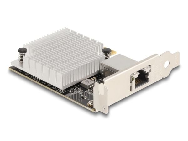 Delock - Nettverksadapter - PCIe 3.0 x4 lav profil - 100M/1G/2.5G/5G/10 Gigabit Ethernet x 1