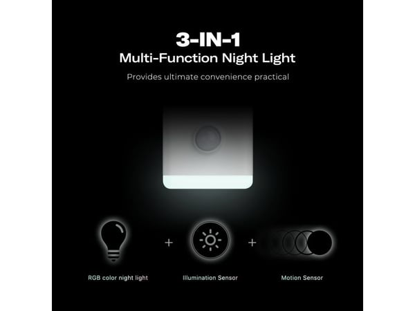 THIRDREALITY multifunktionellt nattljus (Type-F)