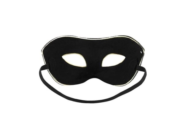 Disco ögonmask, guld